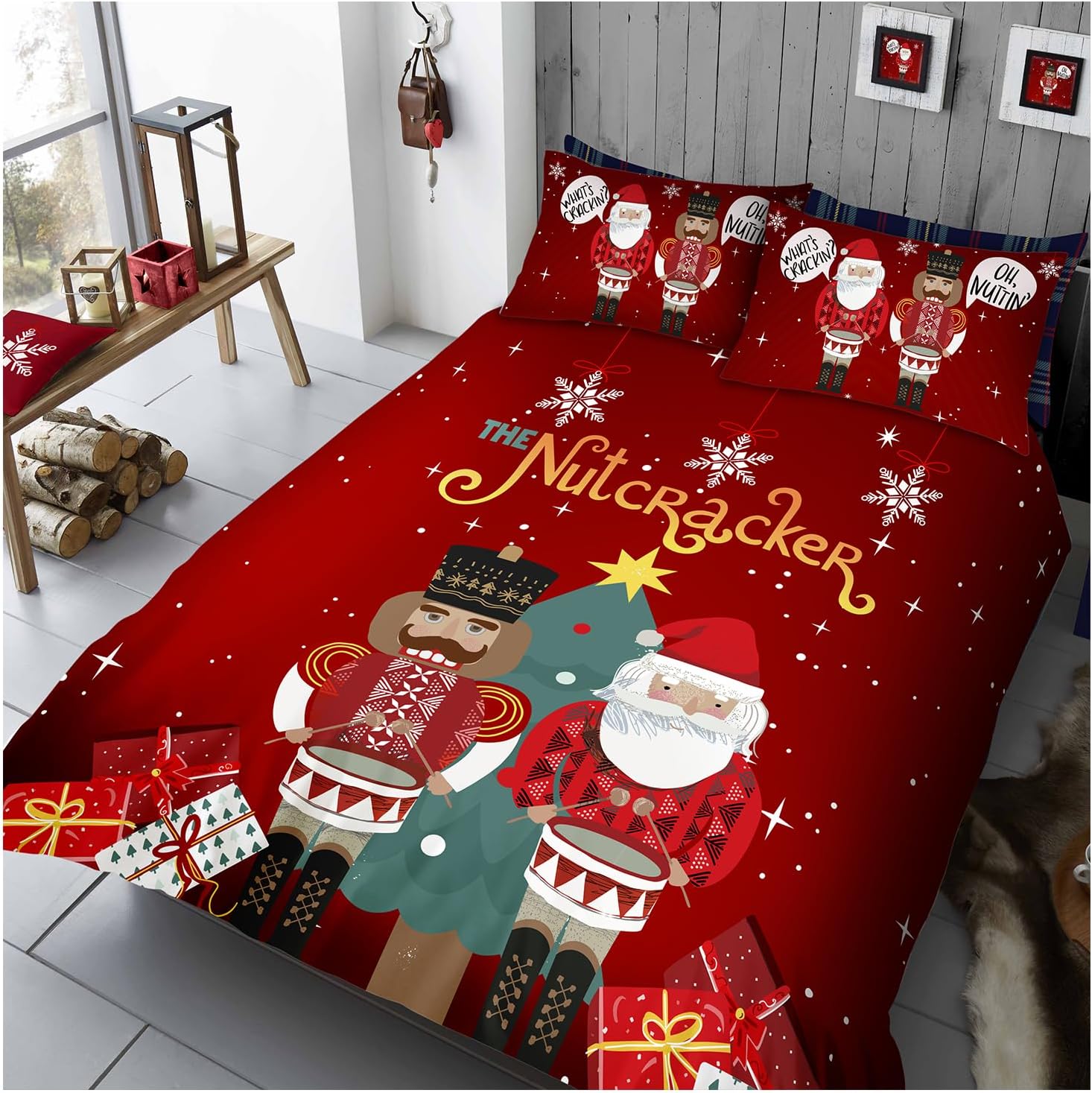 Make Your King Size Bed the Star of Your Holiday Decor 3