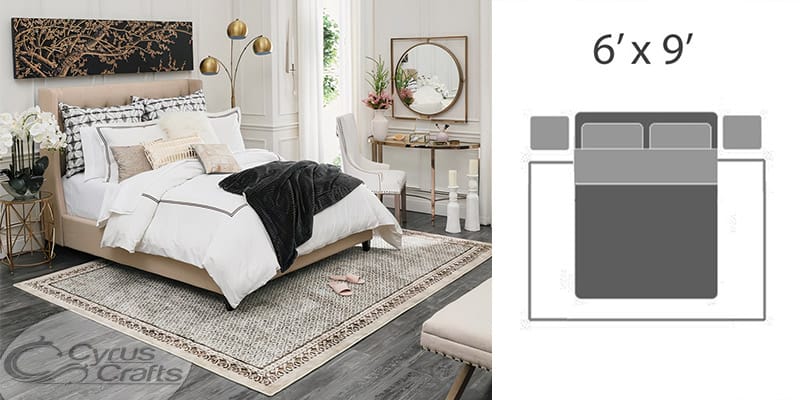 Making the Most of Your Bedroom Space with the Right Rug Size for a Queen Bed 4