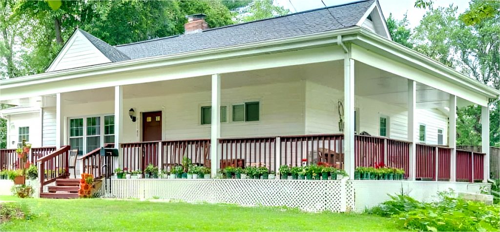 manufactured home with wrap around porch 5