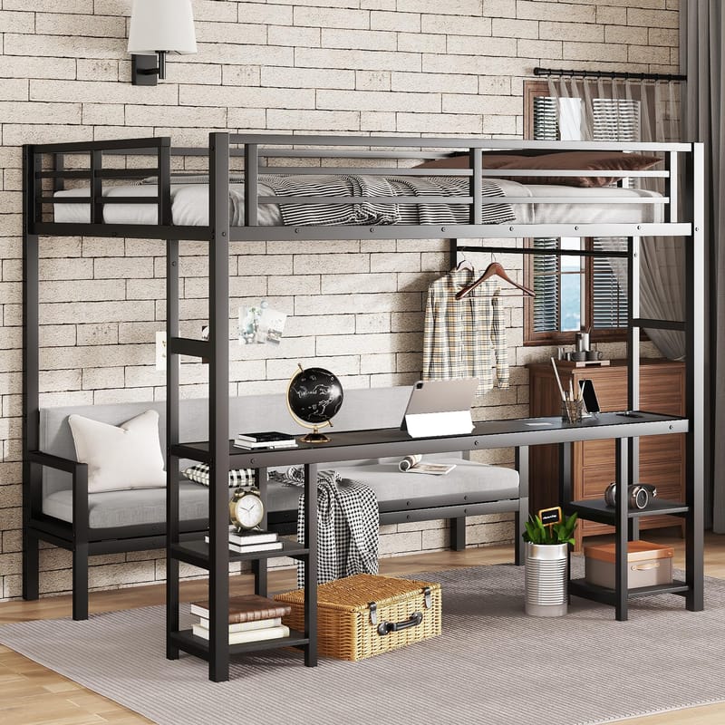 Mastering Small Spaces The Twin Over Desk Loft Bed Revolution 3