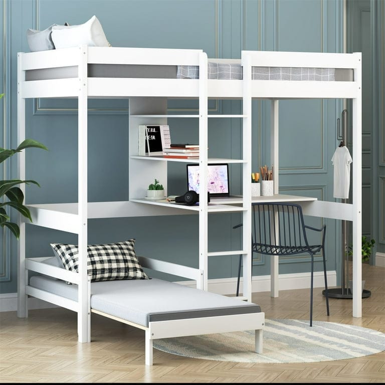 Mastering Small Spaces The Twin Over Desk Loft Bed Revolution 5