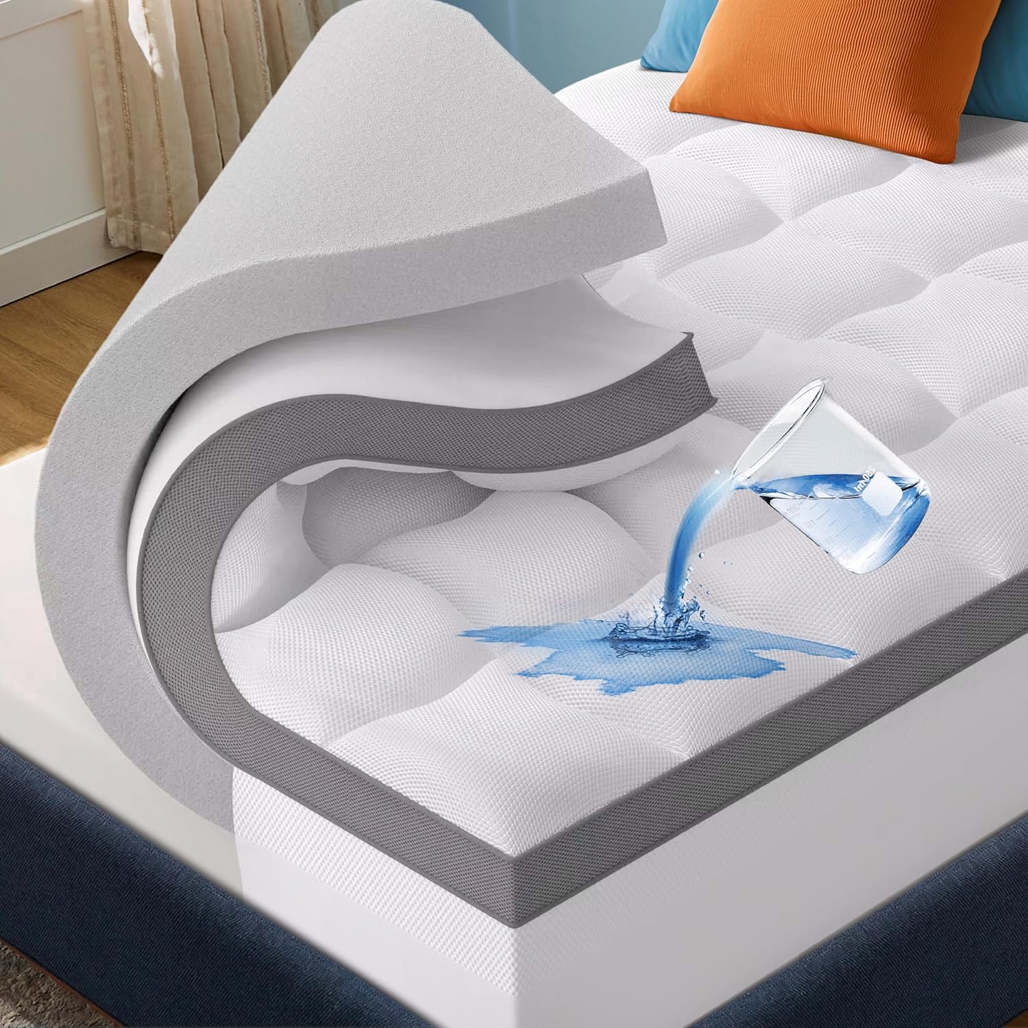 mattress topper full 4 inch 4