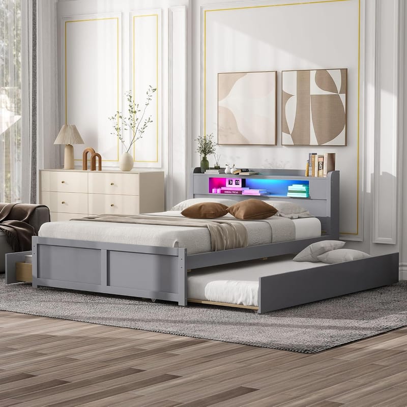 Maximizing Guest Comfort A Look at Queen Beds with Queen Trundles 5