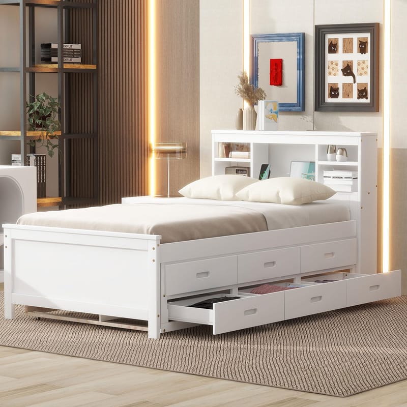 Maximizing Small Spaces The Genius of a Twin Bed with Built- 5