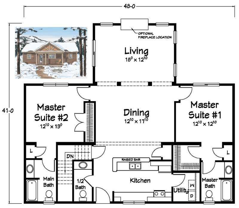 Maximizing Space and Comfort Ranch Homes with Dual Master Suites 4