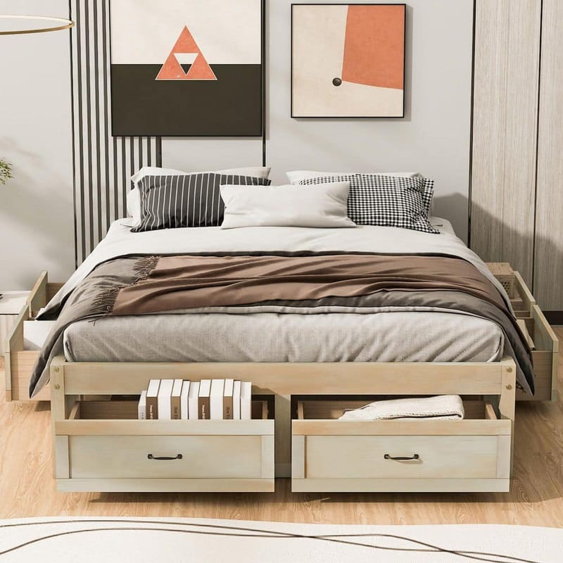 Maximizing Space Smartly Choosing a Queen Storage Platform Bed 4
