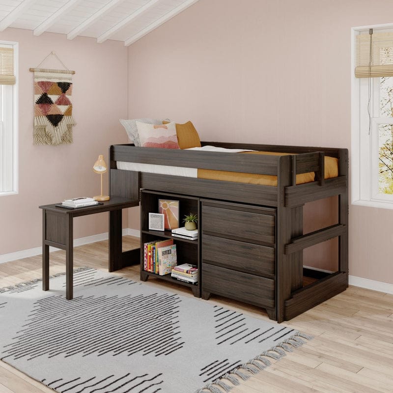 Maximizing Space The Smart Way Loft Beds with Integrated Dressers 4