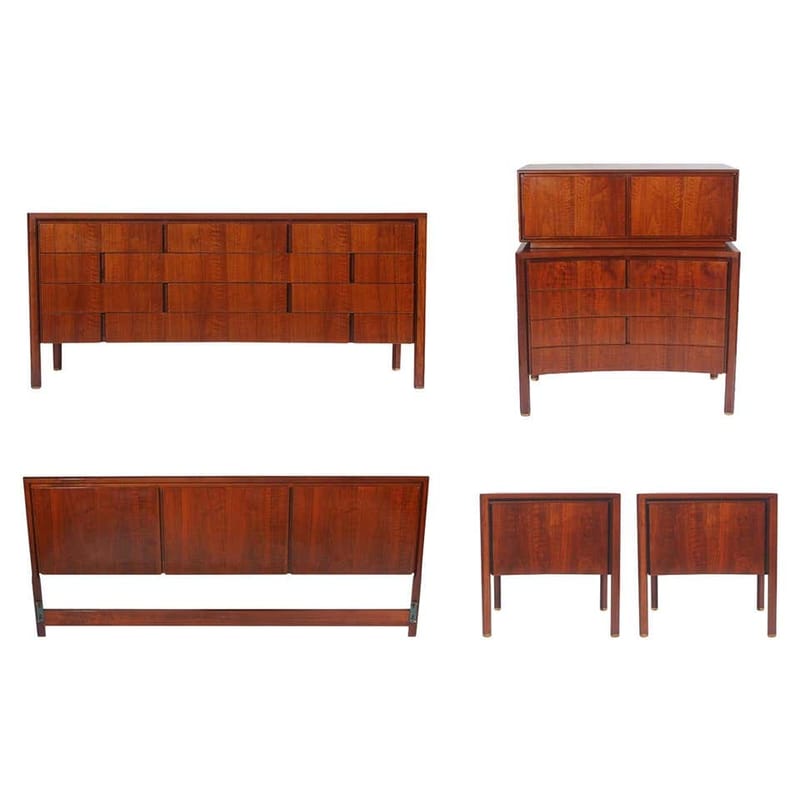mid century modern king bedroom set 5