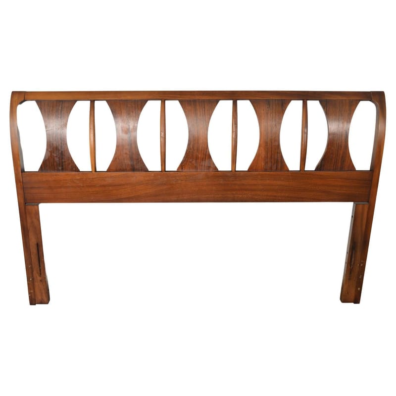 mid century modern queen headboard 1