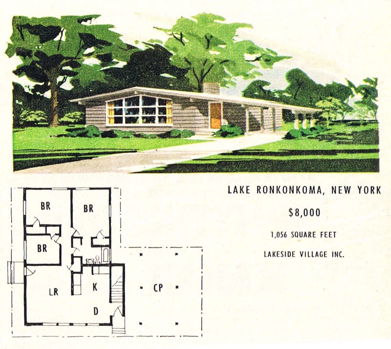 mid century modern ranch style house plans 2