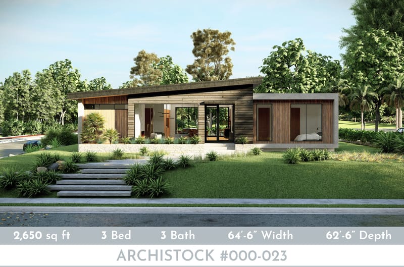 mid century modern small house 3