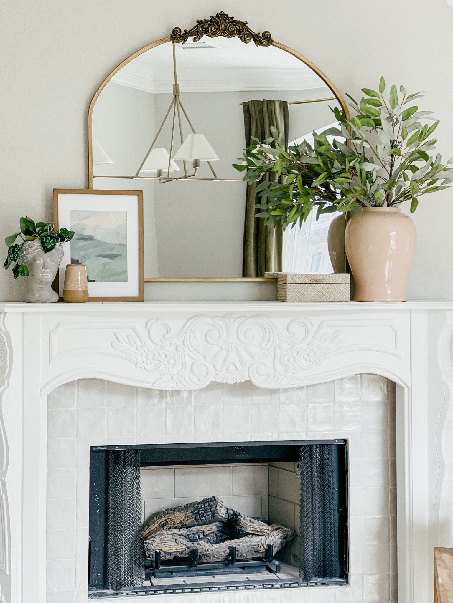 mirrors for over the fireplace 4