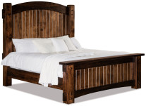 mission style king bed frame 5