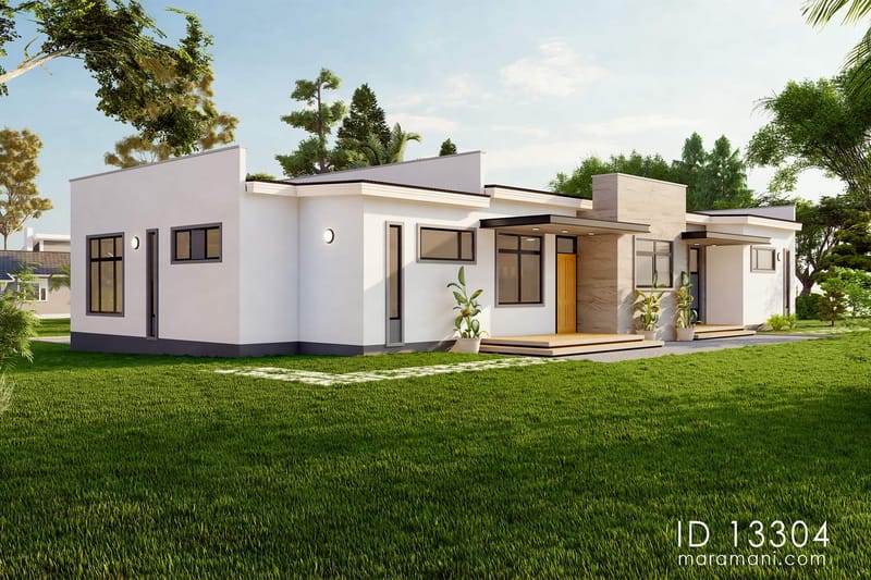 modern 3 bedroom house plans 2