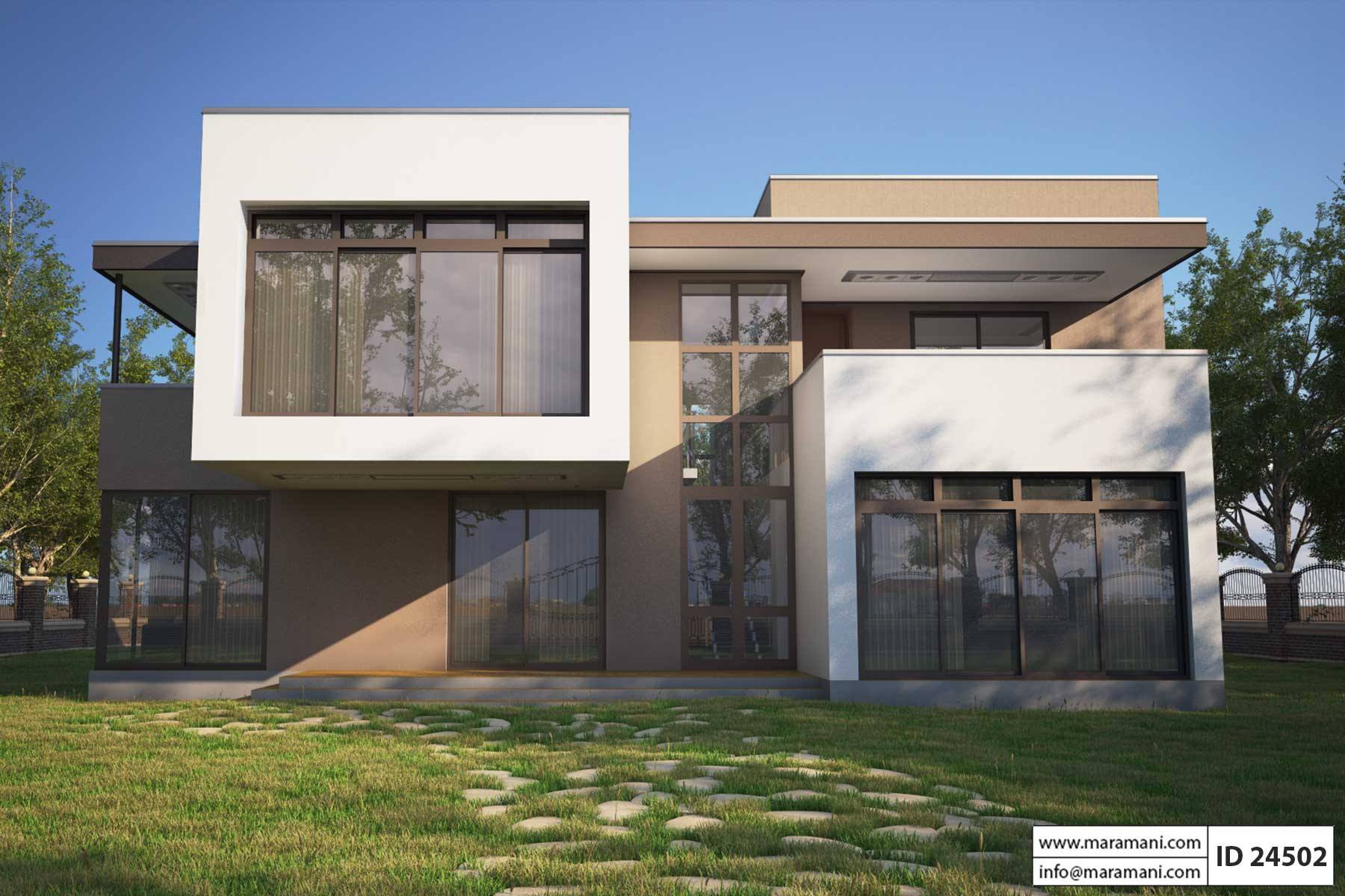 modern 4 bedroom house design 4