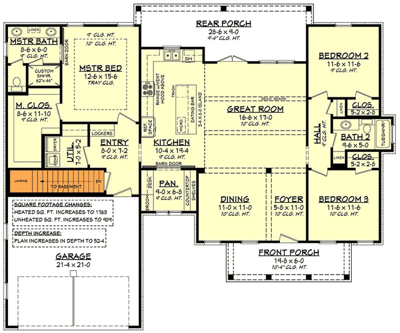 modern farmhouse open floor plans 3
