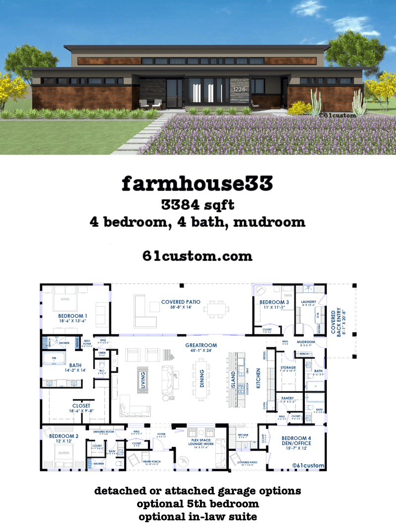 modern farmhouse open floor plans 3