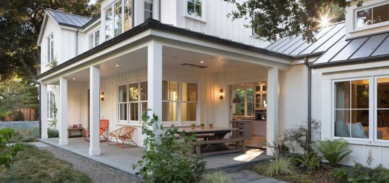 modern farmhouse plans with wrap around porch 4