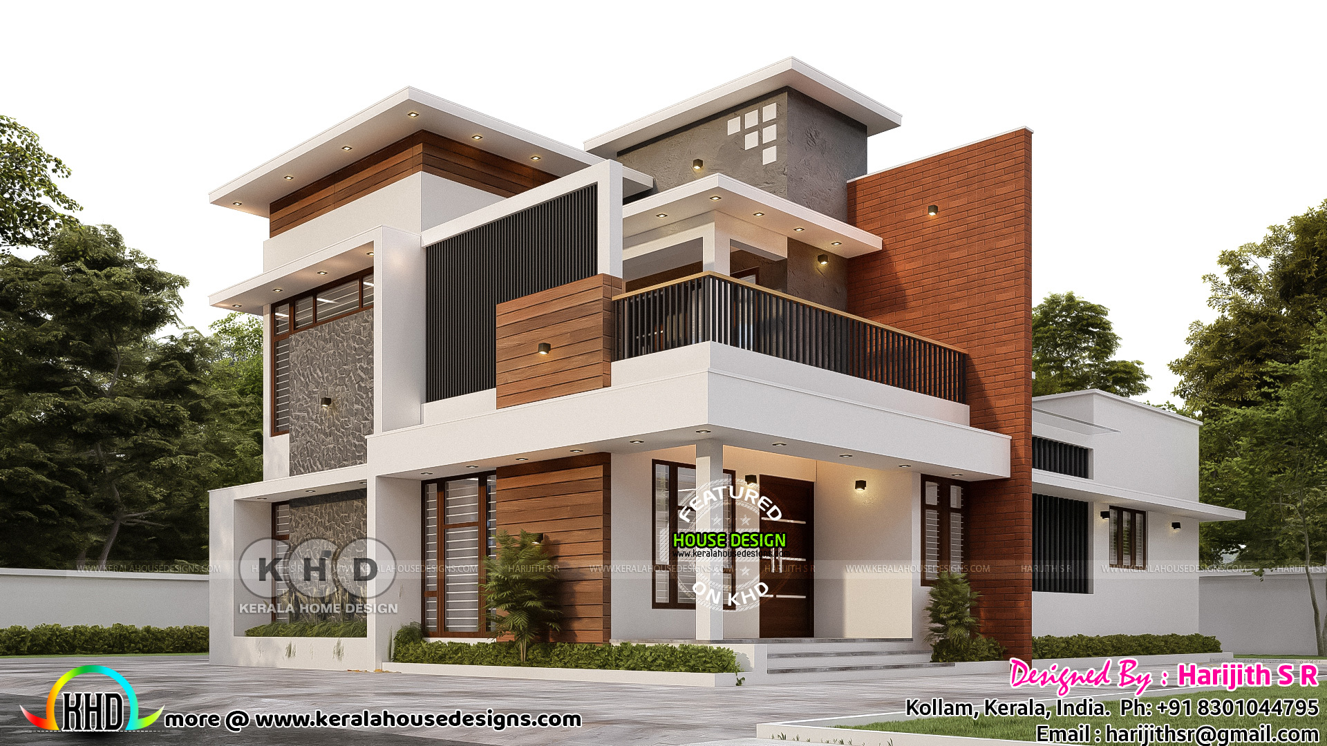 modern flat roof house plans 3