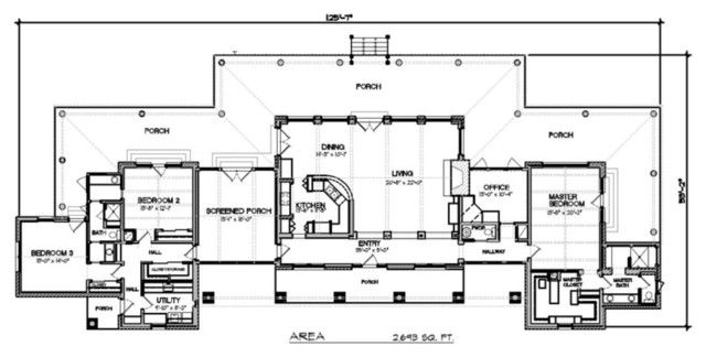 modern ranch style floor plans 5