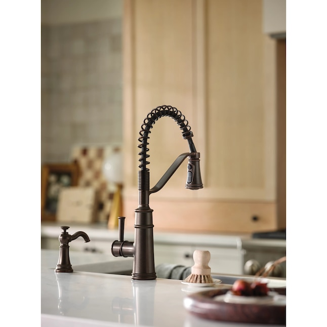 moen oil rubbed bronze kitchen faucet 5
