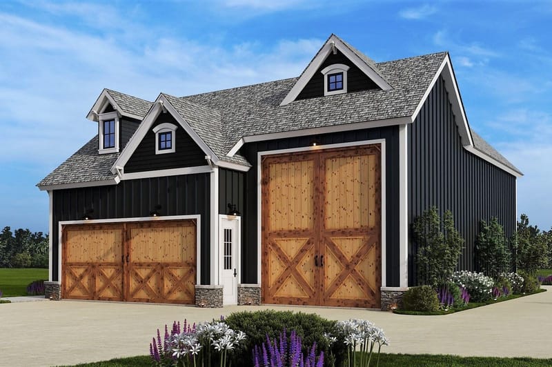 motorhome garage with living quarters 4