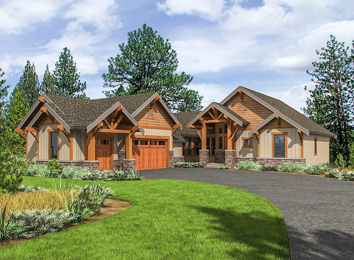 mountain craftsman style house plans 2