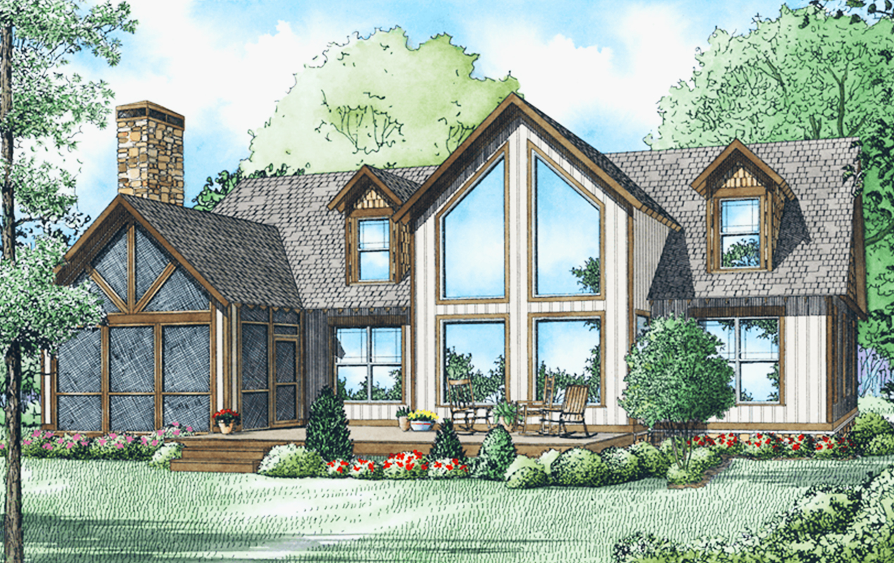 mountain house plans with a view 1