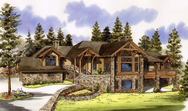 mountain house plans with a view 4