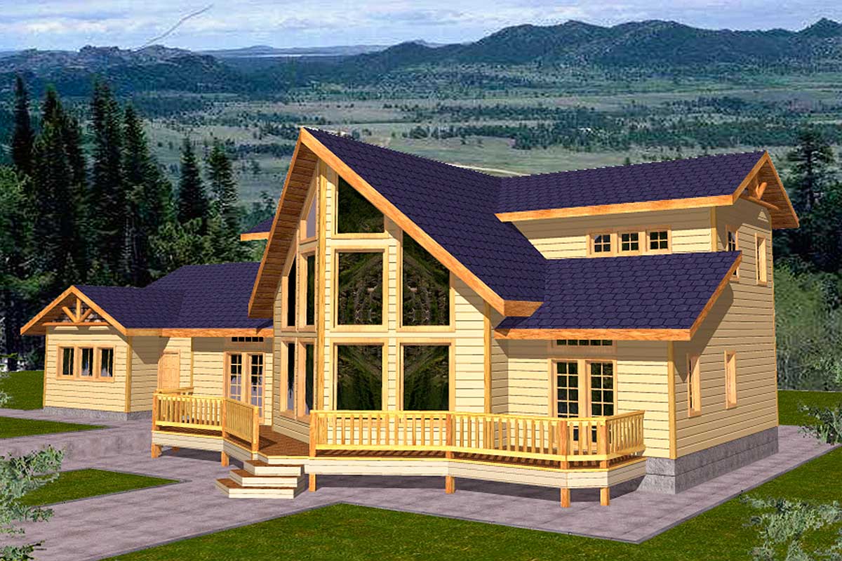 mountain house plans with a view 5