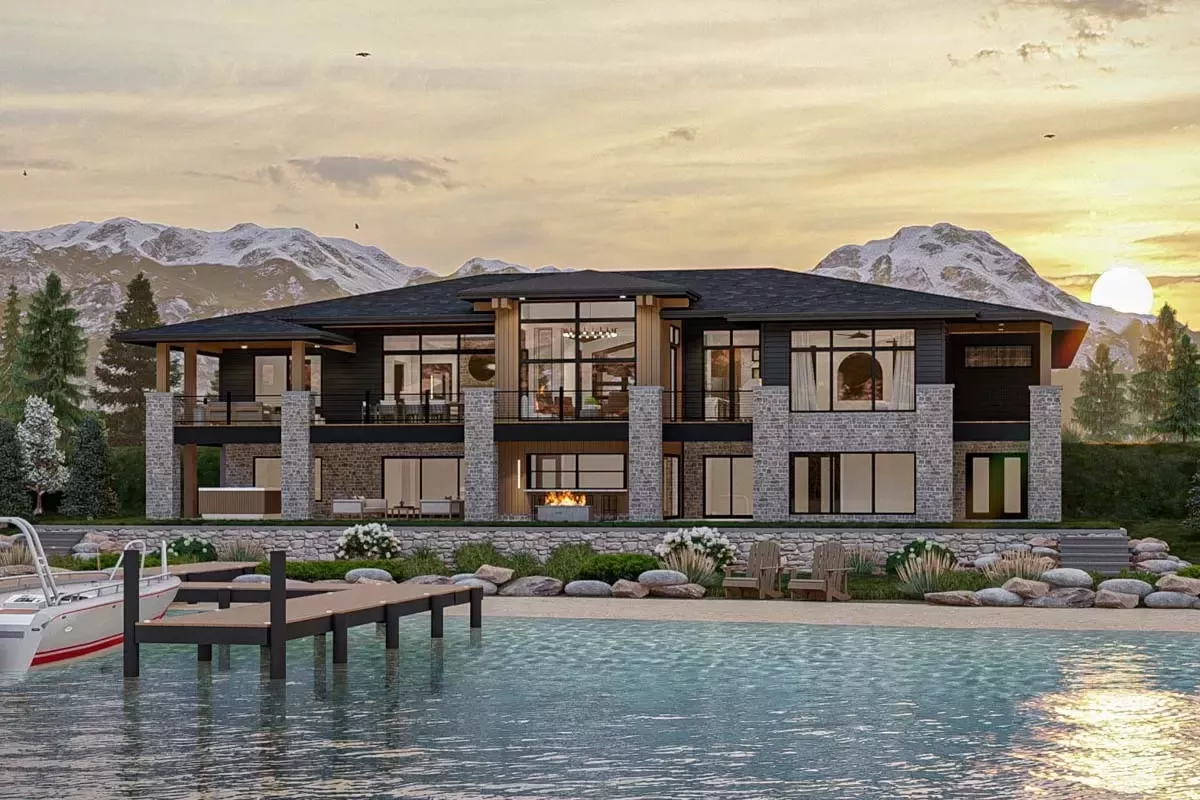 mountain house plans with view 2