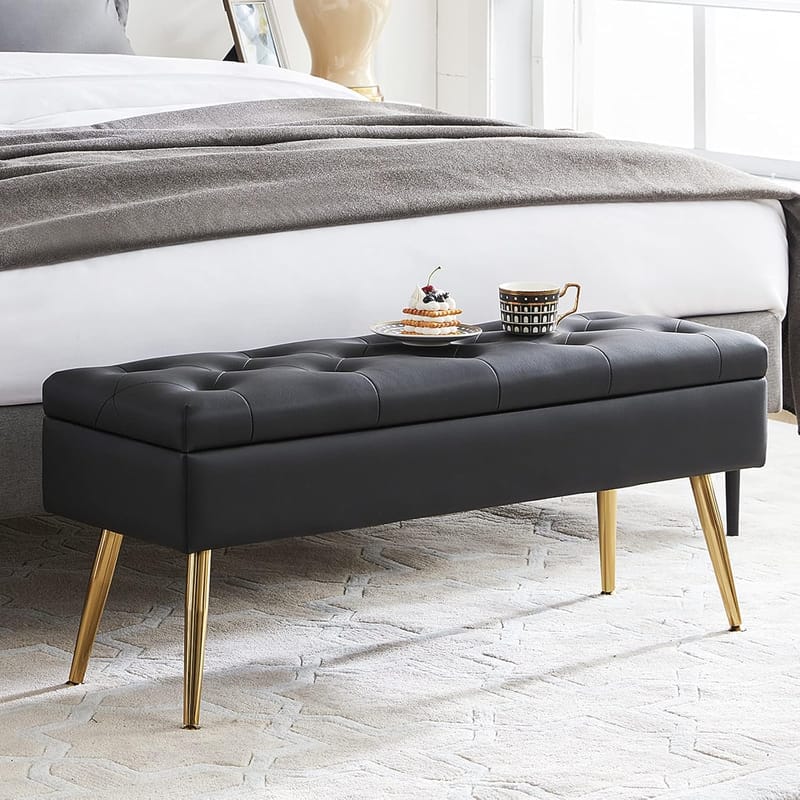 narrow bench for foot of bed 1