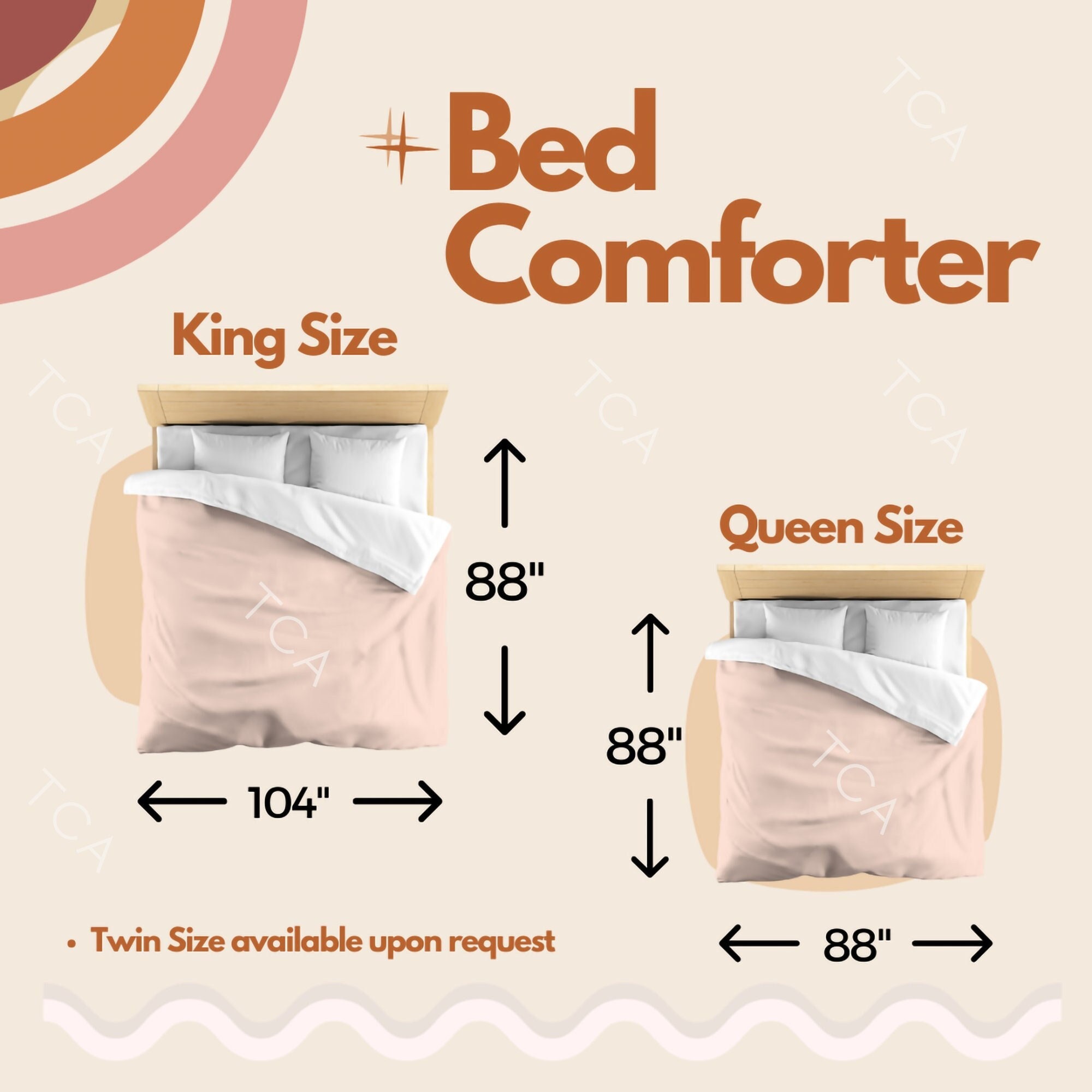 Navigating Comforter Sizes How to Get the Perfect Drape 1