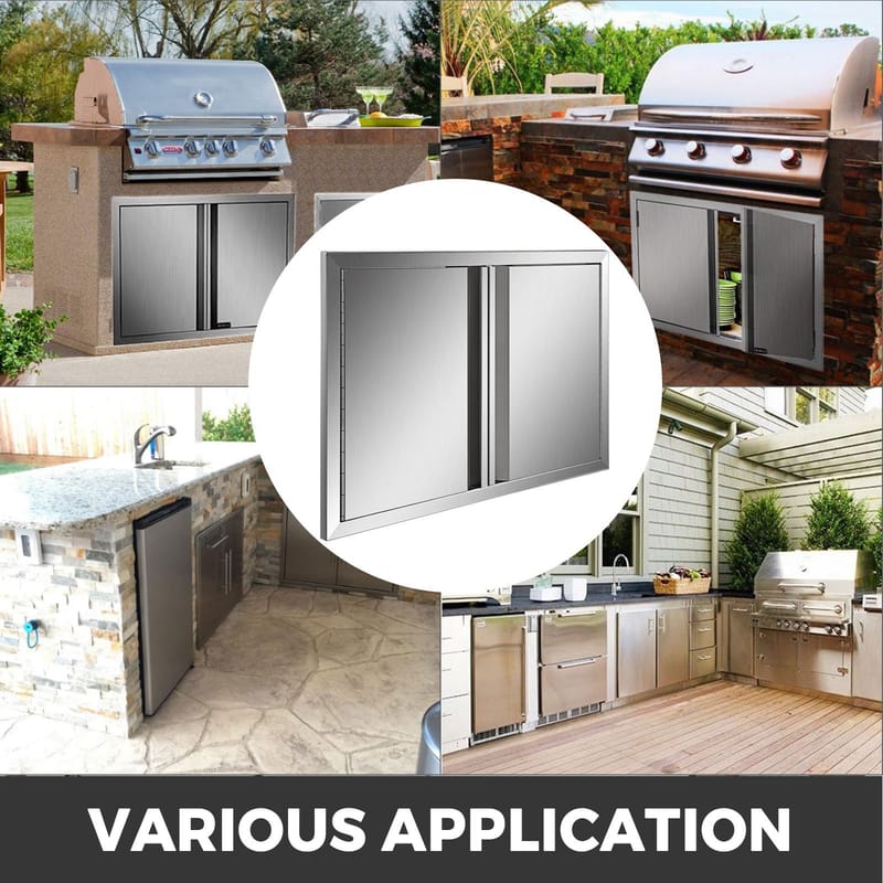 Navigating the World of Outdoor Kitchen Doors Your Stainless Steel Guide 2