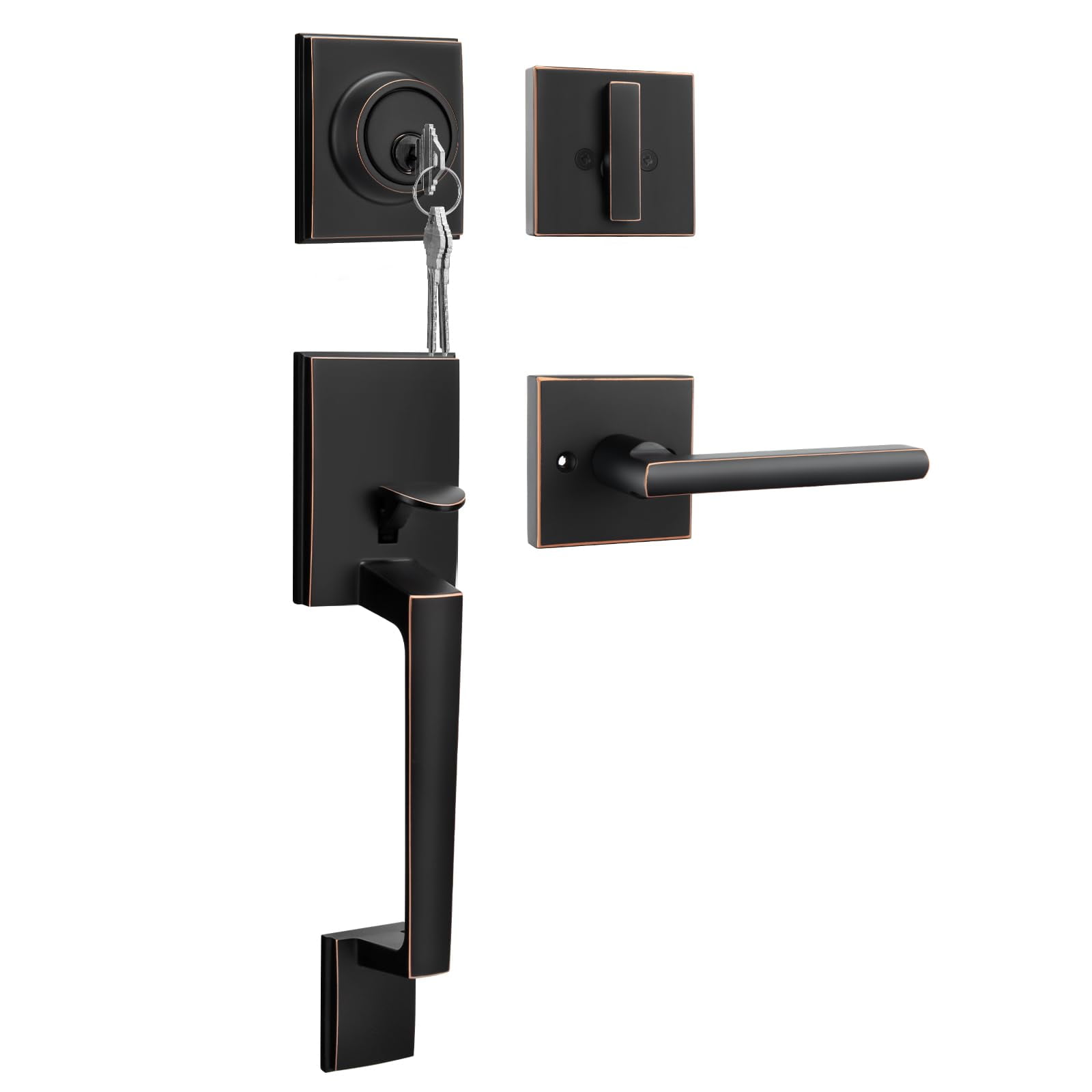 oil rubbed bronze front door handle 1