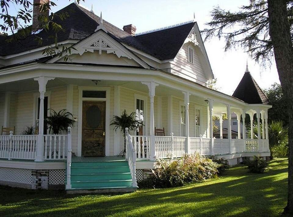 old farmhouse with wrap around porch 2