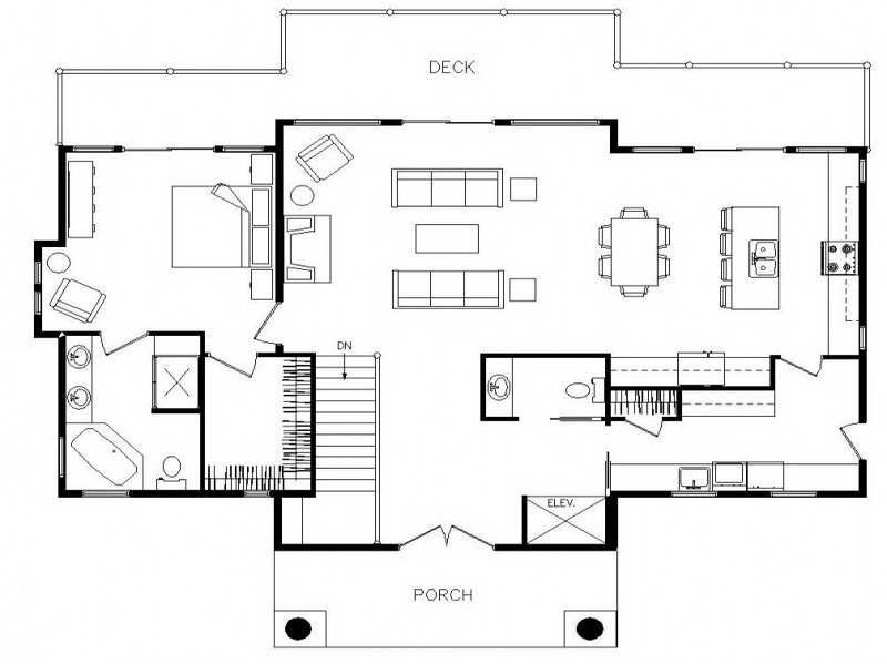 open concept ranch floor plans 3