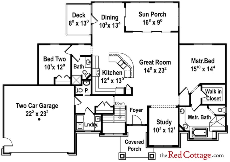 open concept ranch floor plans 5
