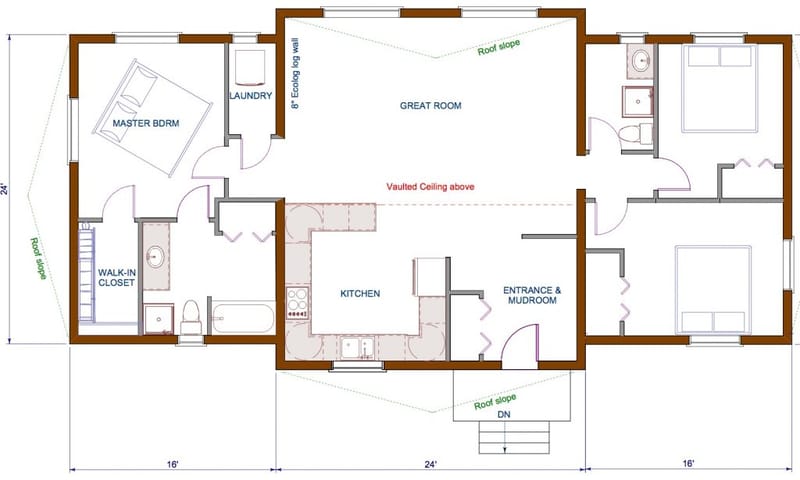 open concept ranch home plans 5