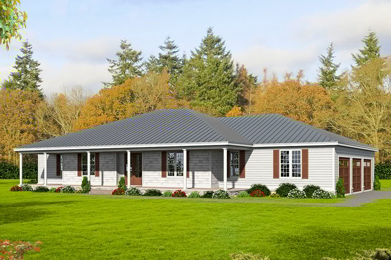 open concept ranch home plans 1