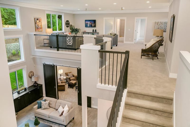 open floor plans with loft 5