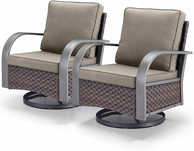 outdoor chairs that rock and swivel 3