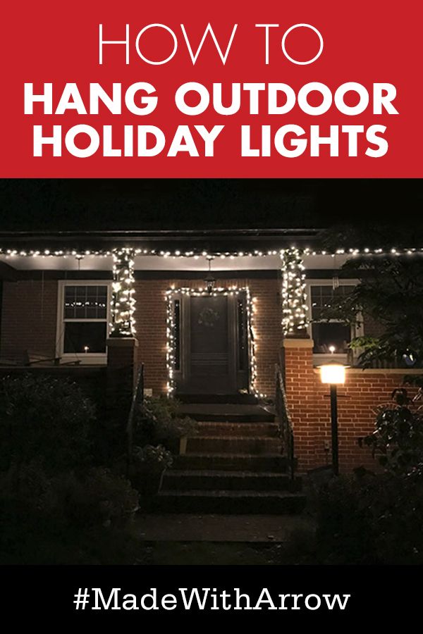 outdoor christmas lights how to hang 5