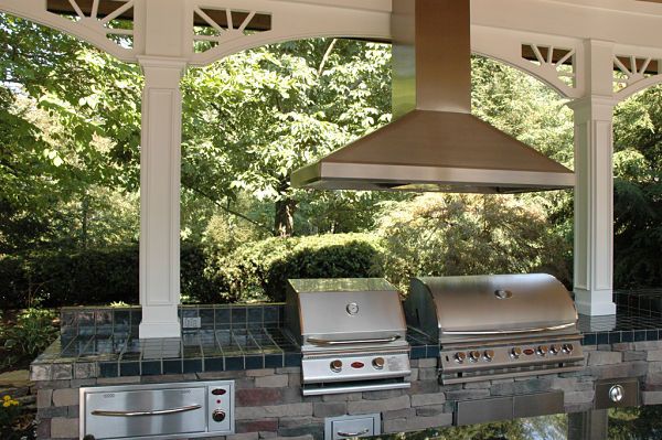 outdoor grill exhaust hood ideas 3
