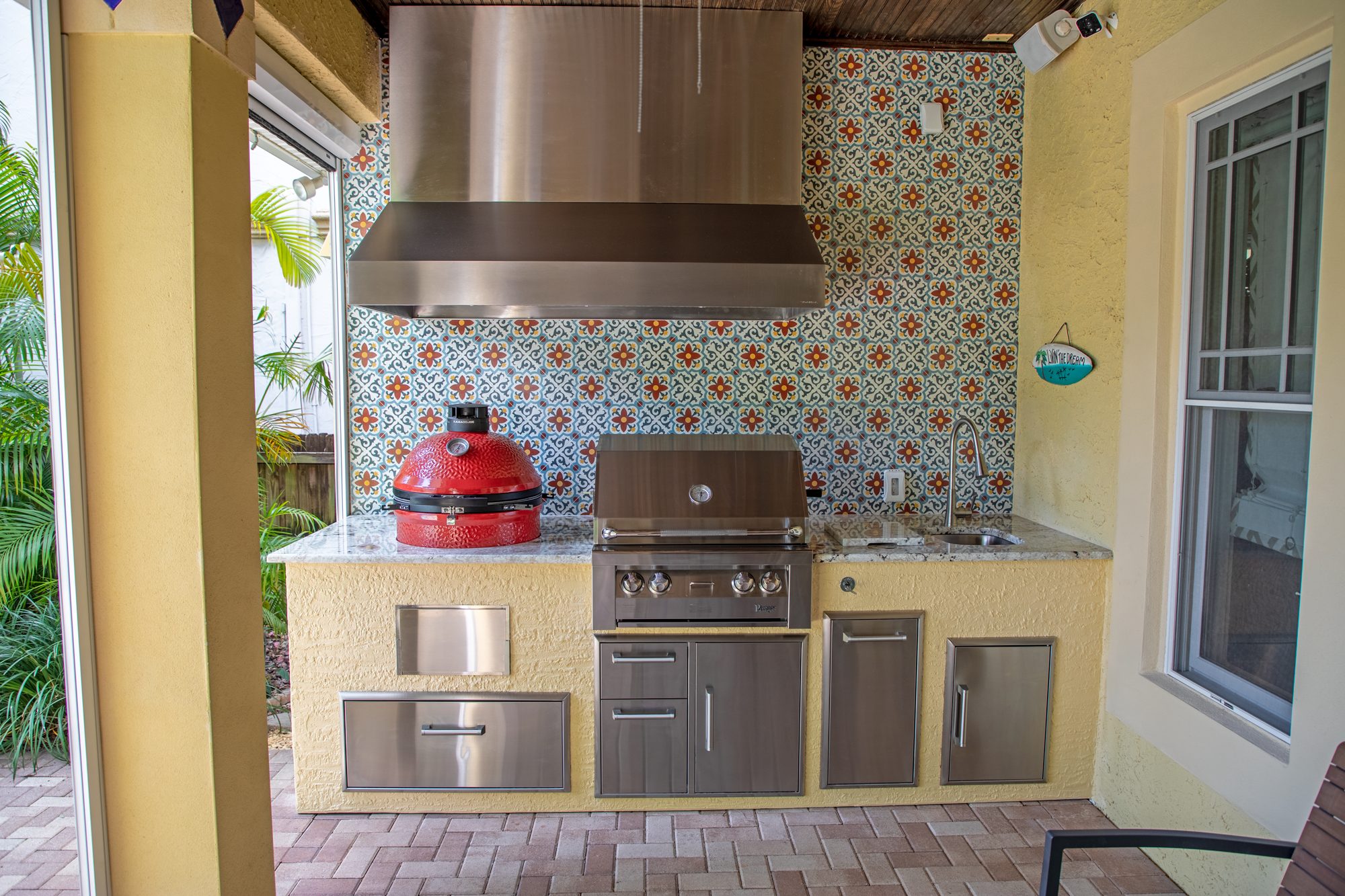 outdoor grill exhaust hood ideas 5