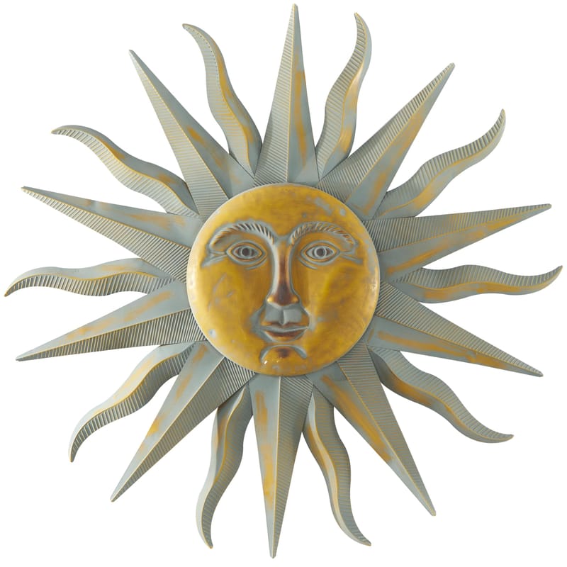 outdoor metal sun wall art 2
