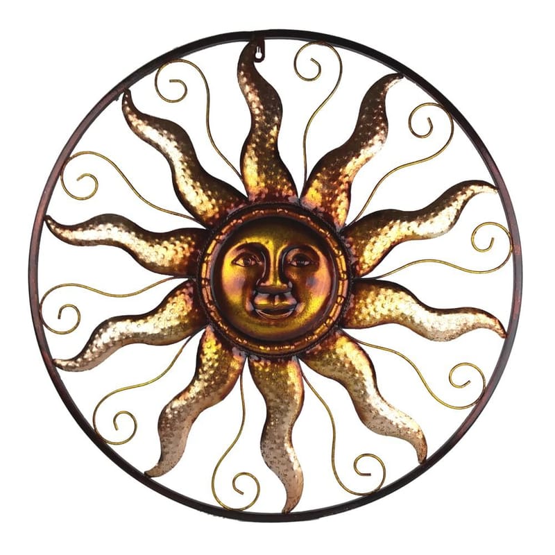 outdoor metal sun wall art 3
