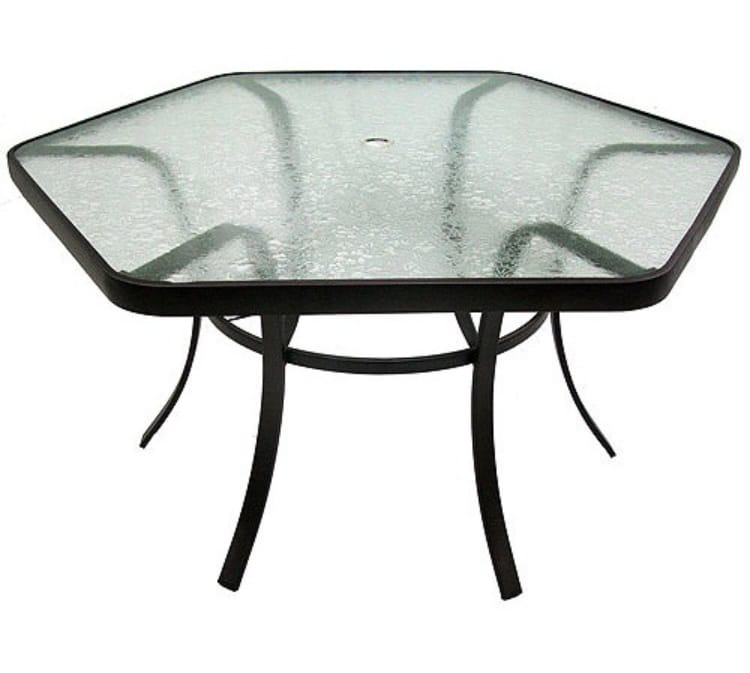 outdoor patio table glass top 4