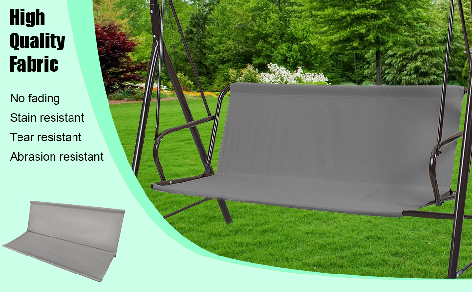 outdoor swing chair seat replacement 3