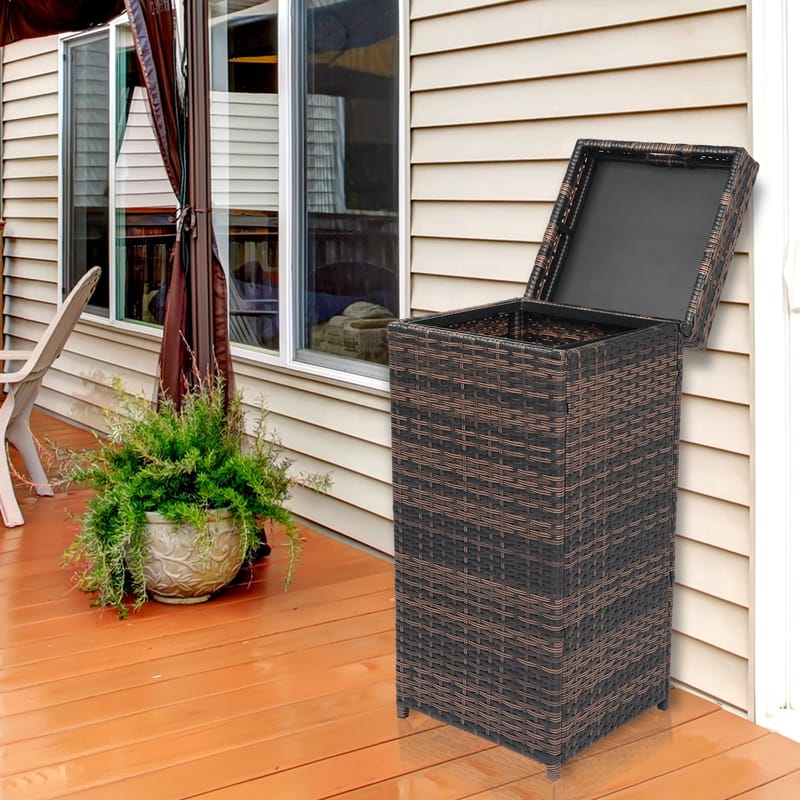 outdoor trash can for patio 2